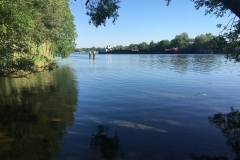 Binnenschiffahrt auf der Havel bei Ketzin